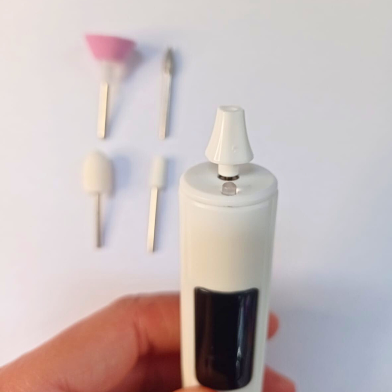 LIXA ELÉTRICA MINI MOTOR PORTÁTIL RECARREGÁVEL 3 VELOCIDADES SHOYY