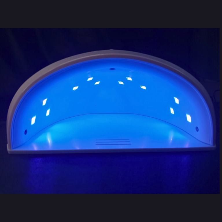 CABINE 12 LED UV BRANCA TAMANHO:18 X 8,8 X 15