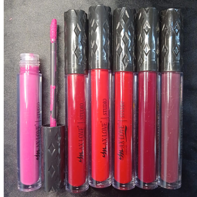 BATOM LÍQUIDO MATTE 24 HORAS 27 AO 32 MAX LOVE BOX COM 48 UN