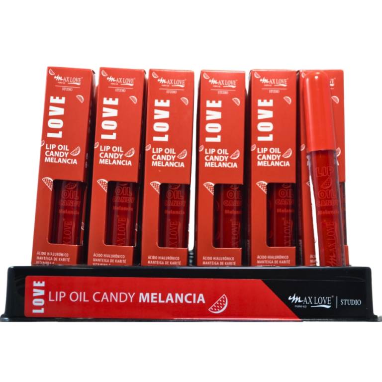 LIP OIL CANDY 602 MELANCIA MAX LOVE BOX COM 36 UN