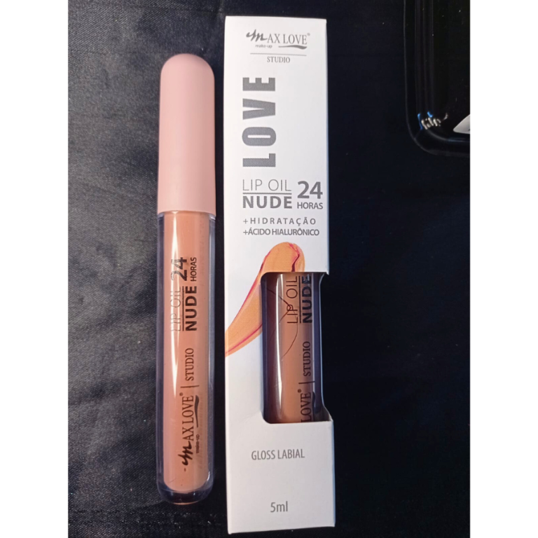 LIP OIL NUDE 24 HORAS COR 801 MAX LOVE BOX COM 36 UN