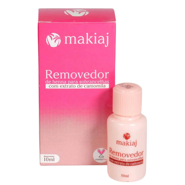 REMOVEDOR DE HENNA SOBRANCELHAS MAKIAJ 10 ML