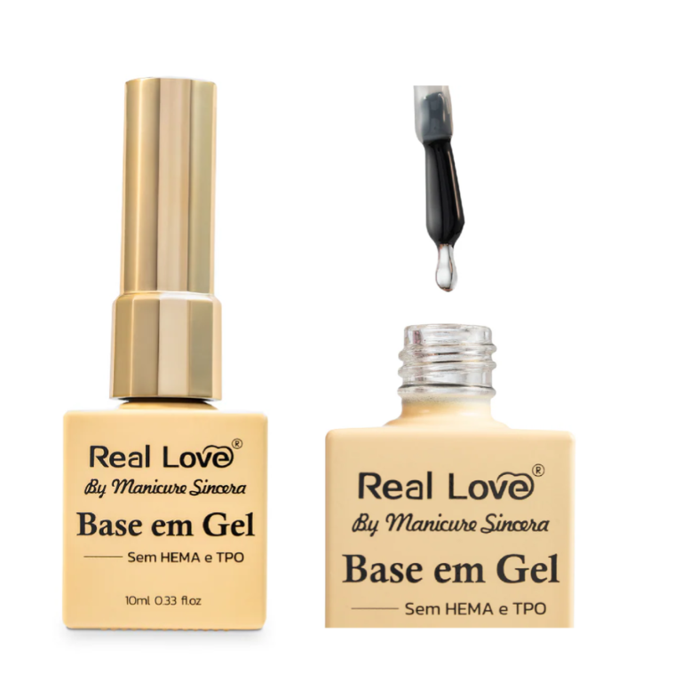 BASE EM GEL BY MANICURE SINCERA SEM HEMA E TPO REAL LOVE 10 ML