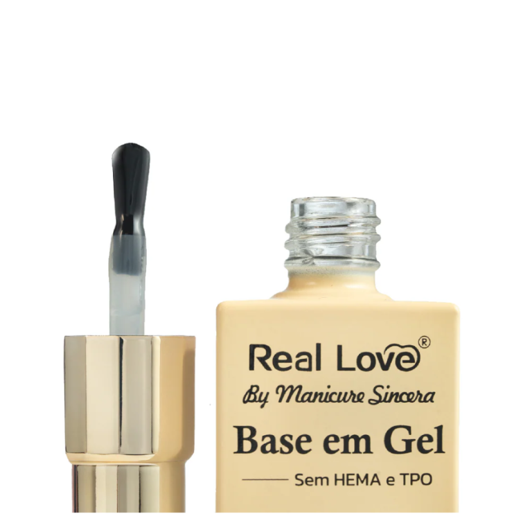 BASE EM GEL BY MANICURE SINCERA SEM HEMA E TPO REAL LOVE 10 ML