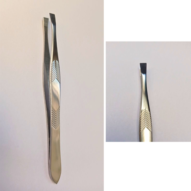 PINÇA SOLINGEN PRATA PONTA RETA