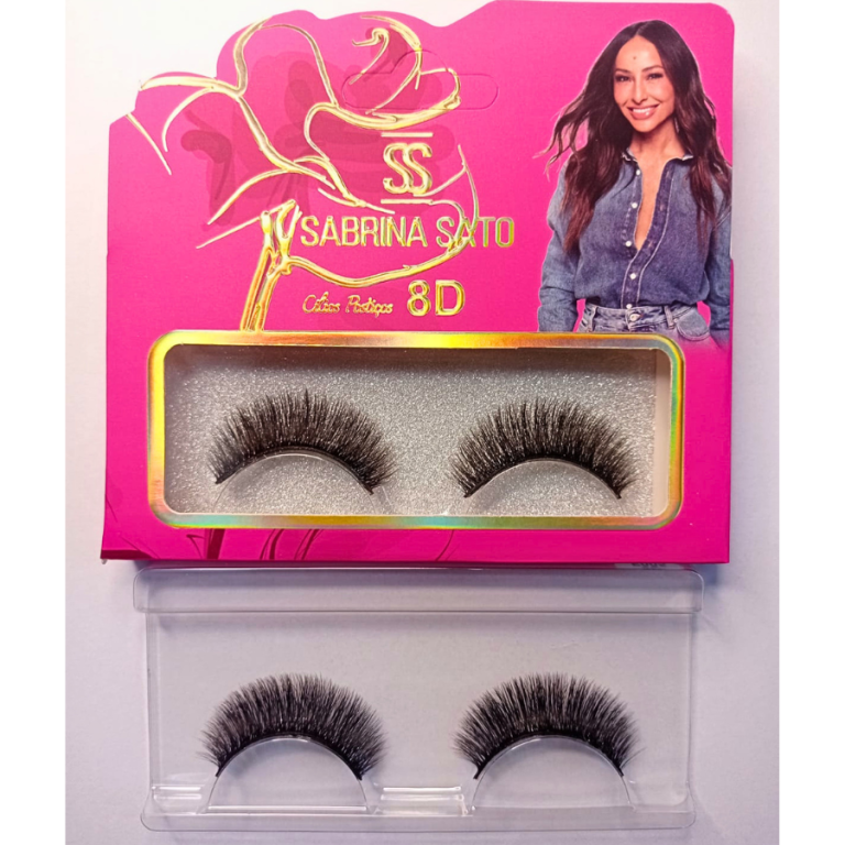 CÍLIOS POSTIÇOS 8D SABRINA SATO