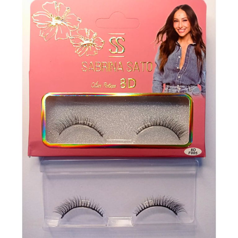 CÍLIOS POSTIÇOS 8D SABRINA SATO