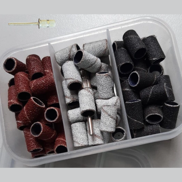 REFIL DE LIXA MANDRIL KIT MIX 80/120/180 COM 80 UN