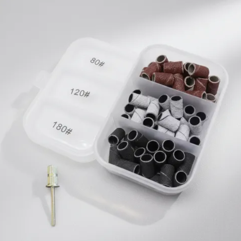 REFIL DE LIXA MANDRIL KIT MIX 80/120/180 COM 80 UN