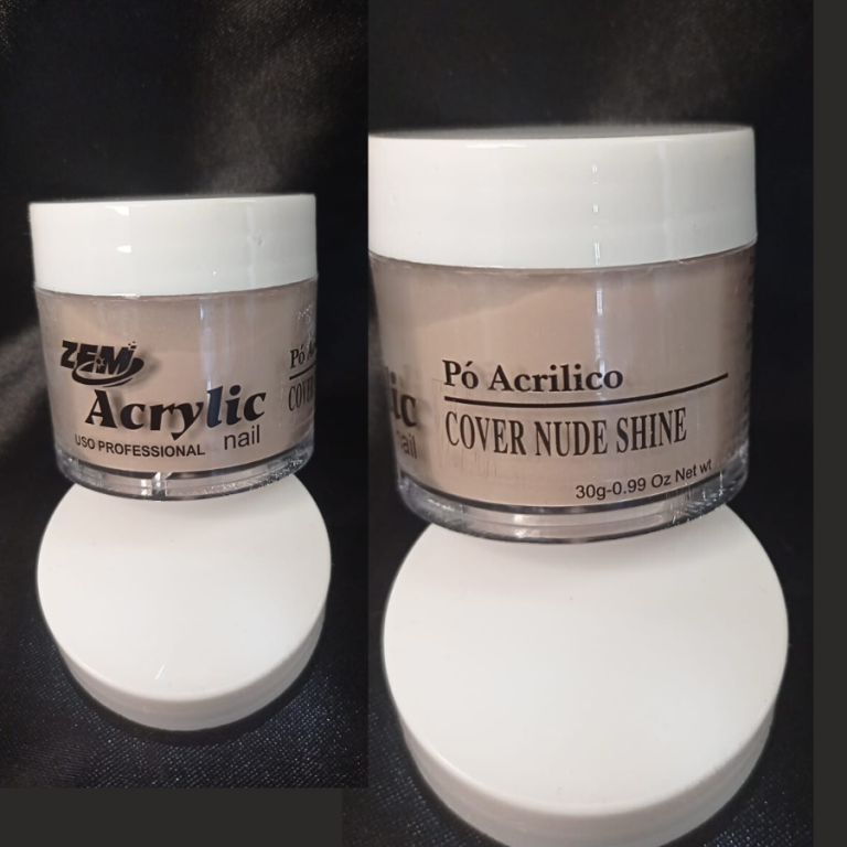 PÓ ACRÍLICO ALOGAMENTO DE UNHA COVER NUDE SHINE ZEM 30G