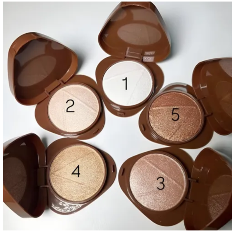 ILUMINADOR COMPACTO BAKED GLASS RUBY ROSE BOX COM 36 UN