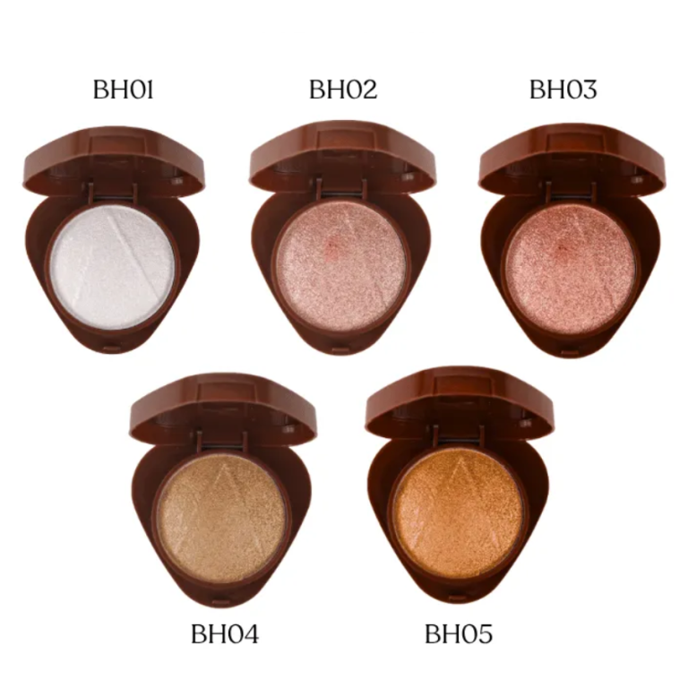 ILUMINADOR COMPACTO BAKED GLASS RUBY ROSE BOX COM 36 UN