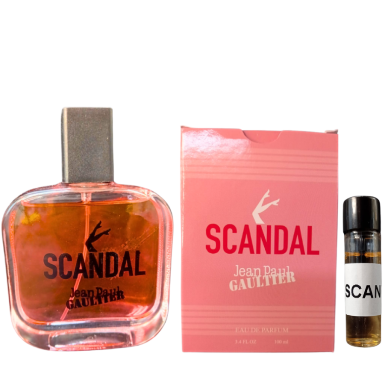 PERFUME INSPIRAÇÃO SCANDAL JEAN PAUL GAUTIER EUA DE PARFUM 100 ML + PROVADOR