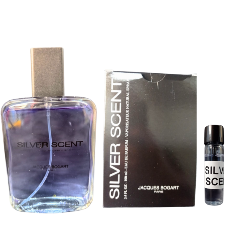 PERFUME INSPIRAÇÃO SILVER SCENT JACQUES BOGART EAU DE PARFUM 100 ML + PROVADOR