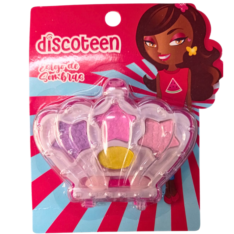 ESTOJO DE SOMBRA INFANTIL COROA DISCOTEEN 2,8G
