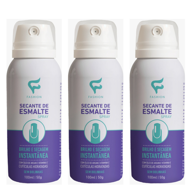 SECANTE DE ESMALTE SPRAY FASHION 100 ML