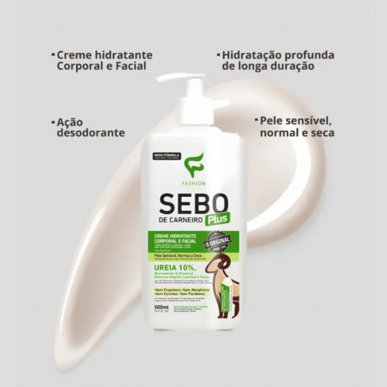 SEBO CARNEIRO PLUS FASHION 500G