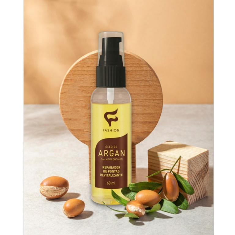 ÓLEO REPARADOR DE ARGAN COM MONOI DO TAHITI FASHION 60ML