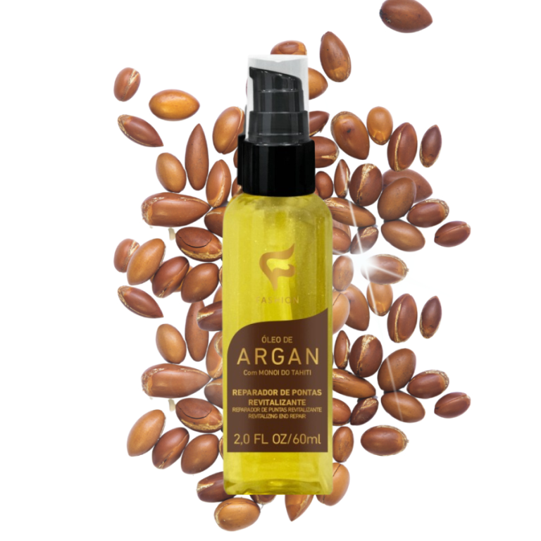 ÓLEO REPARADOR DE ARGAN COM MONOI DO TAHITI FASHION 60ML