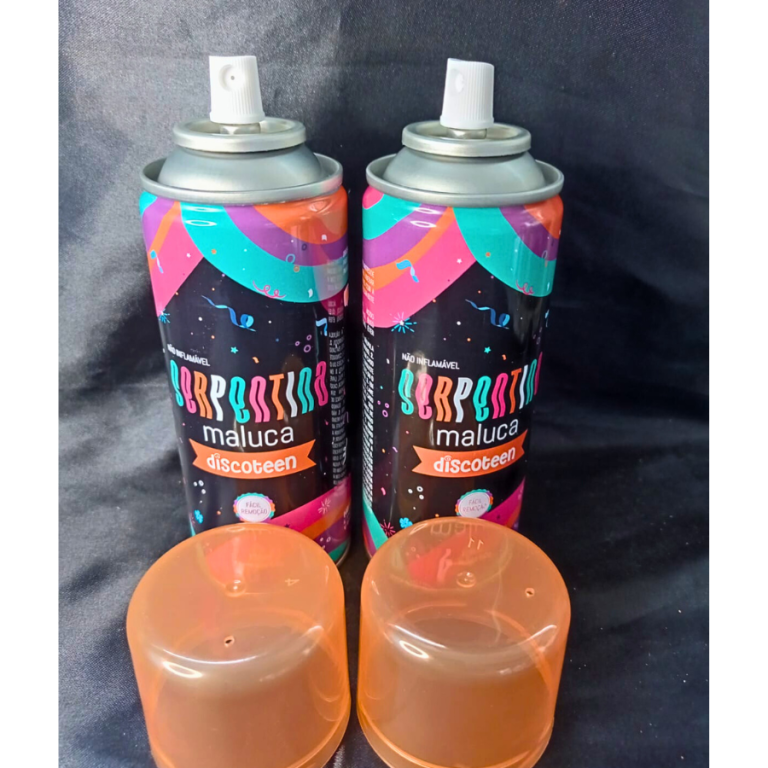 SPRAY TINTA SERPENTINA MALUCA DISCOTEEN LARANJA 120ML