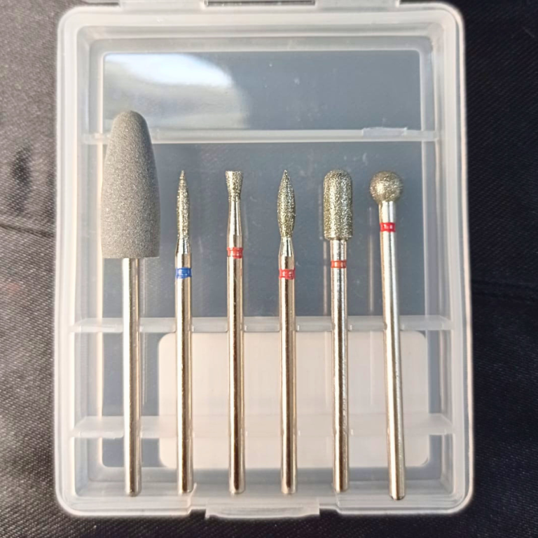 KIT DE BROCA DIAMANTADA COM 6 PEÇAS