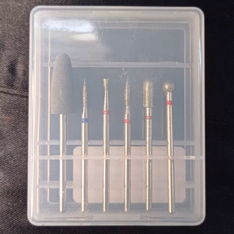 KIT DE BROCA DIAMANTADA COM 6 PEÇAS