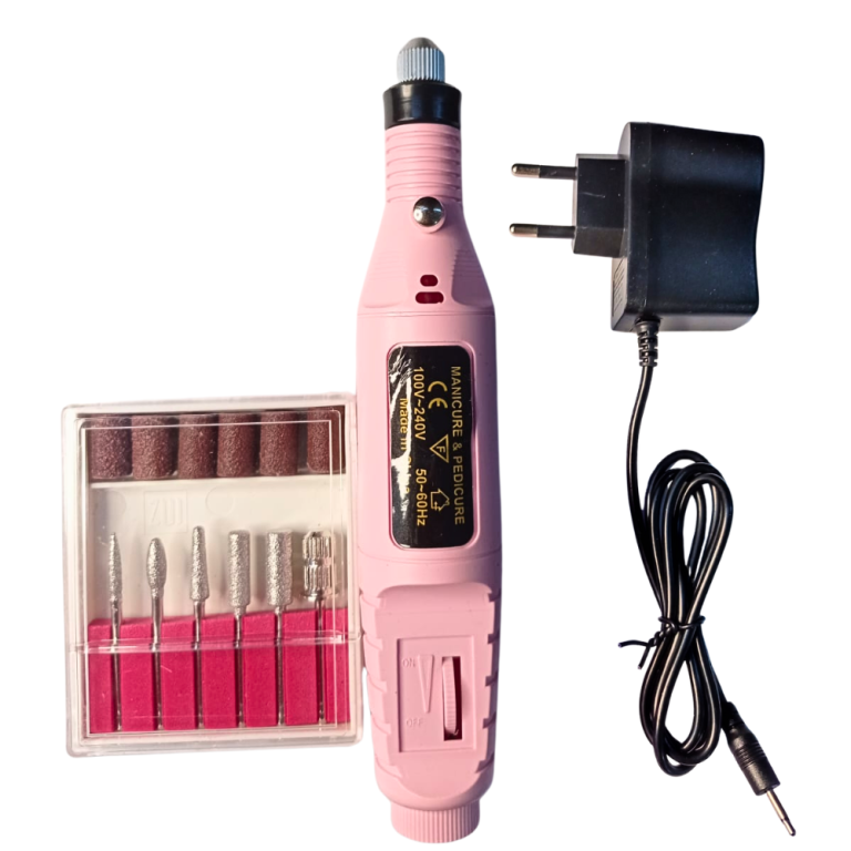 LIXA ELÉTRICA VARIABLE SPEED ROSA CLARO