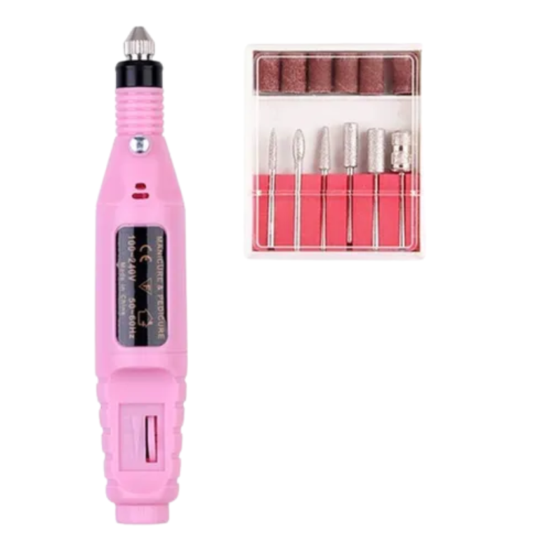 LIXA ELÉTRICA VARIABLE SPEED ROSA CLARO