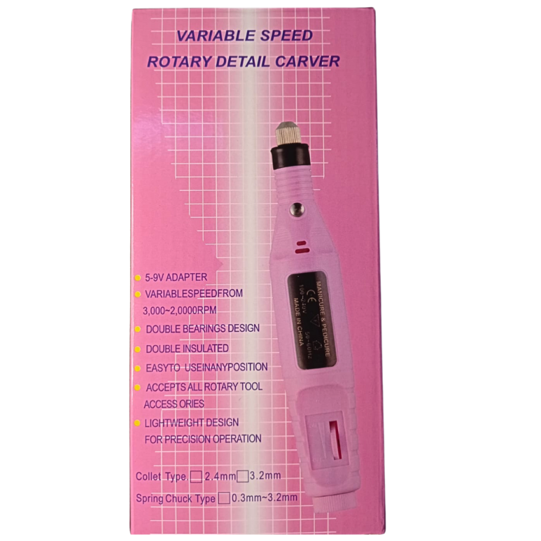 LIXA ELÉTRICA VARIABLE SPEED ROSA CLARO