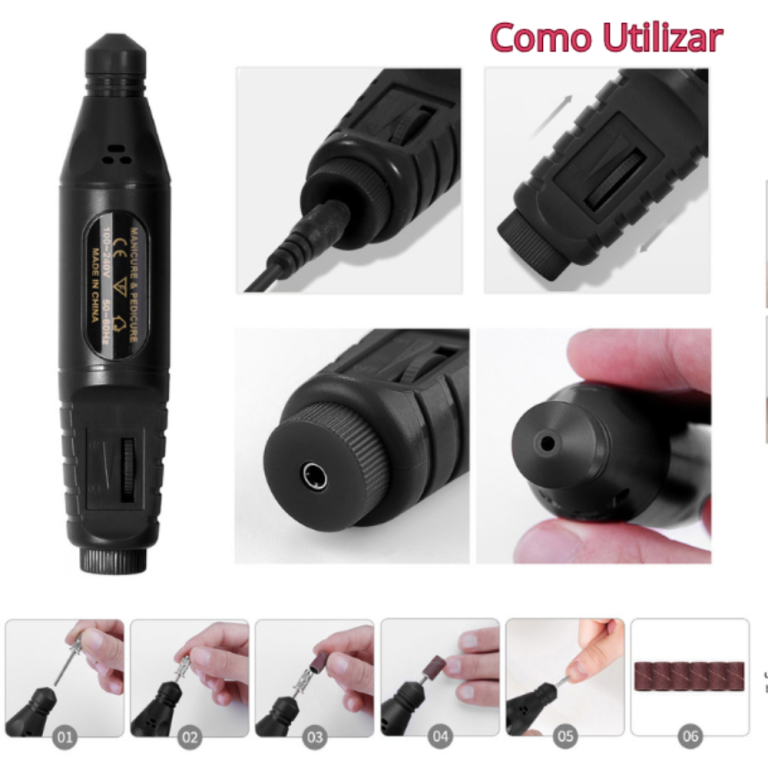 LIXA ELÉTRICA VARIABLE SPEED PRETO