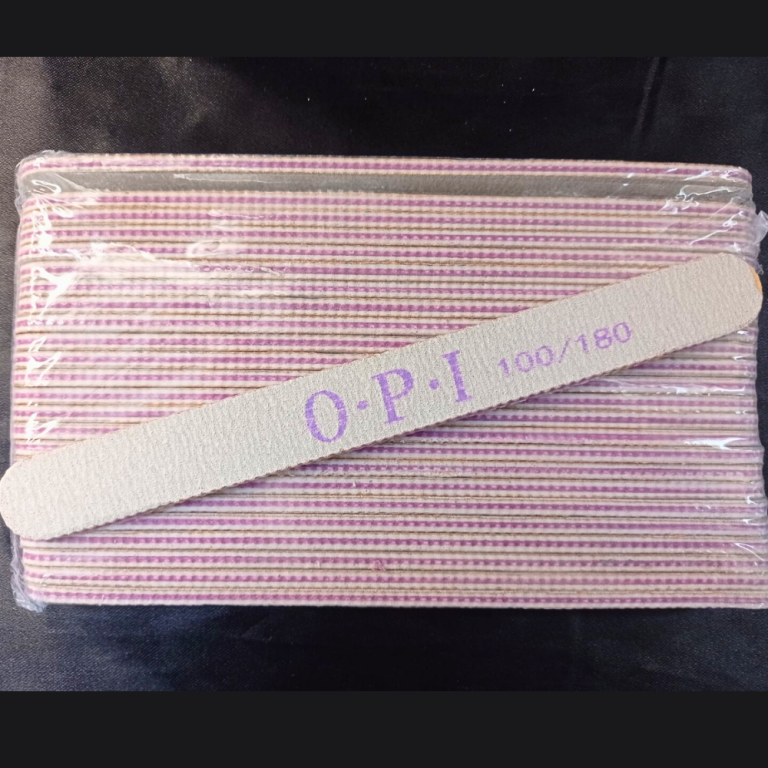 PACOTE LIXA RETA FINA OPI COM 25 UN