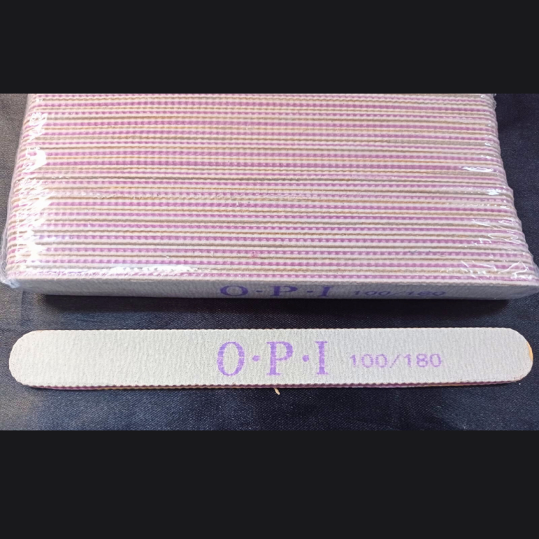 PACOTE LIXA RETA FINA OPI COM 25 UN
