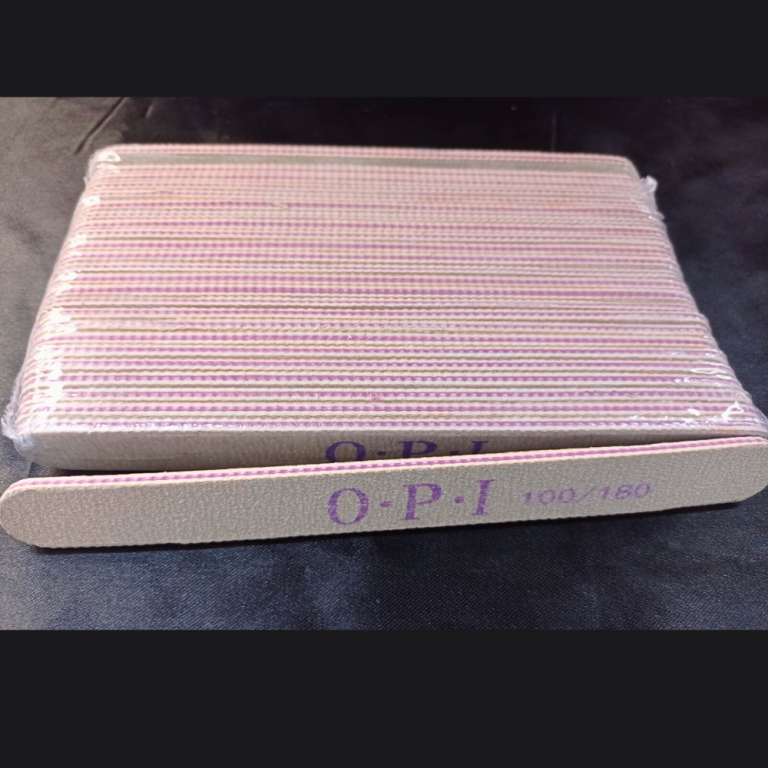 PACOTE LIXA RETA FINA OPI COM 25 UN
