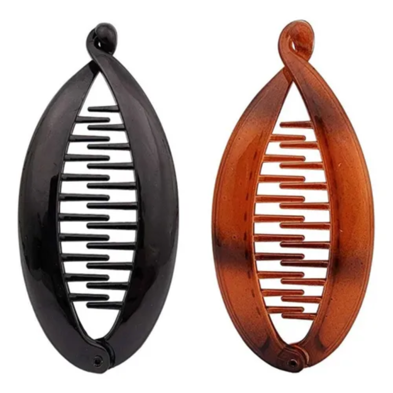 PRESILHA BANANA PENTE PARA CABELO 14CM