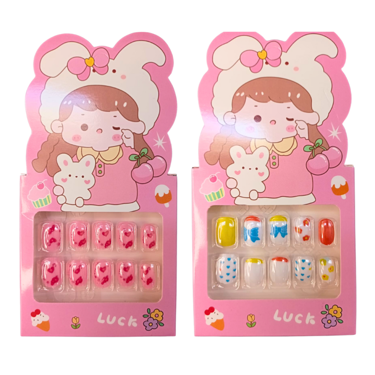 UNHA POSTIÇA INFANTIL 10 PEÇAS