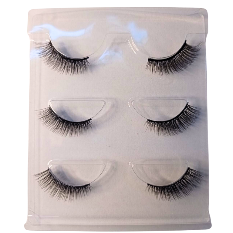 CARTELA CÍLIOS POSTIÇOS 8D 3 PARES SABRINA SATO