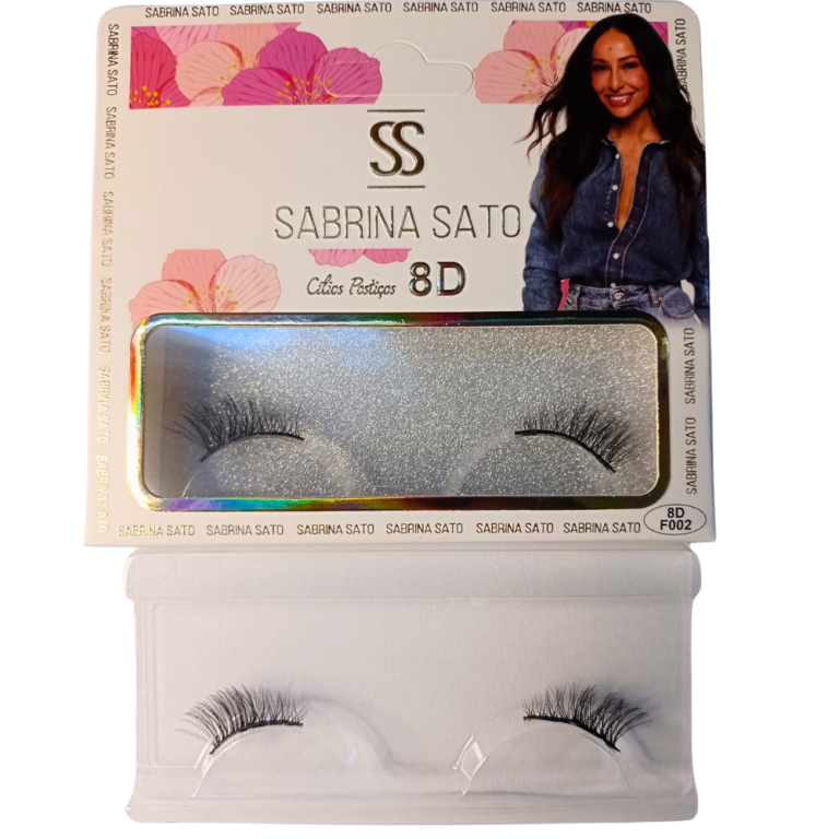 CÍLIOS POSTIÇOS 8D SABRINA SATO