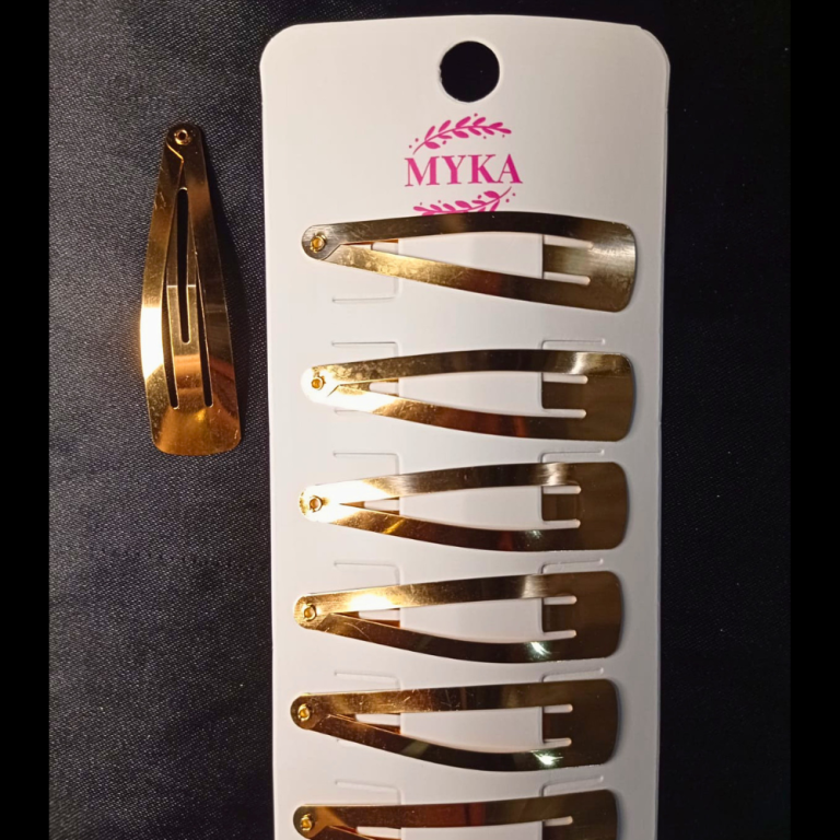 CARTELA TIC TAC COM 12UN METAL DOURADO 5,5 CM