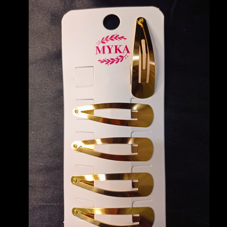 CARTELA TIC TAC COM 12UN METAL DOURADO 3 CM