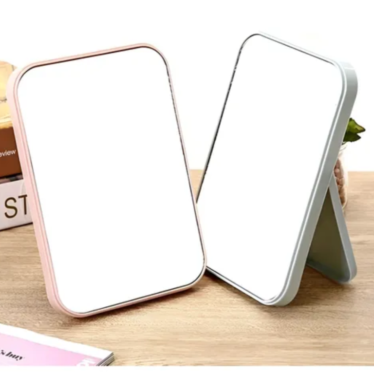 ESPELHO DE MESA RETANGULAR 14 X 20,5 CM