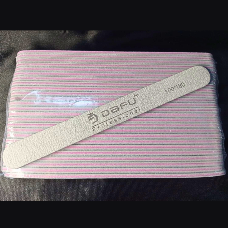 PACOTE LIXA RETA FINA DAFU COM 25 UN