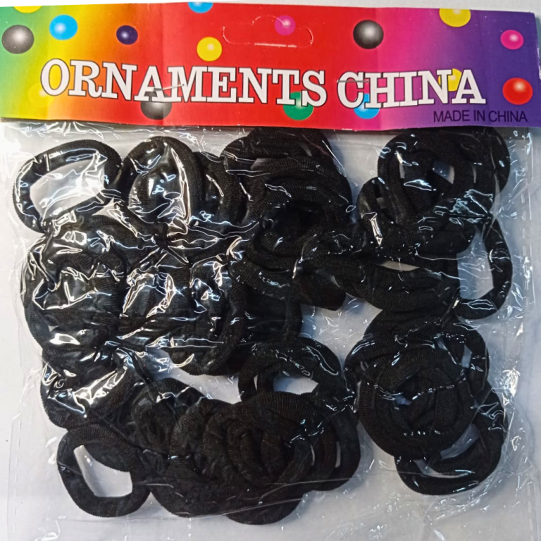 PACOTE BUCHINHA PEQUENA PRETA COM 50 UN