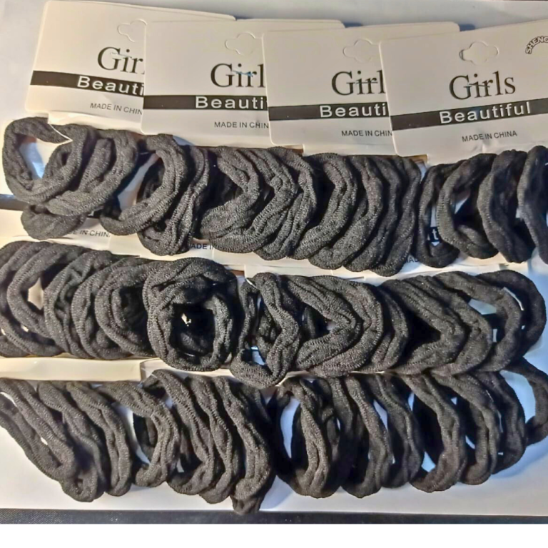 PACOTE BUCHINHA REFORÇADA GRANDE PRETA COM 12 KITS COM 4 UN