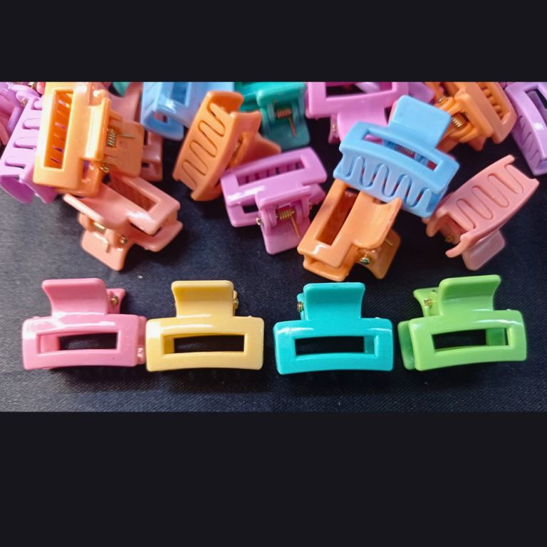 PACOTE MINI PIRANHA PLÁSTICO RETANGULAR 2,5 CM COM 100 UN