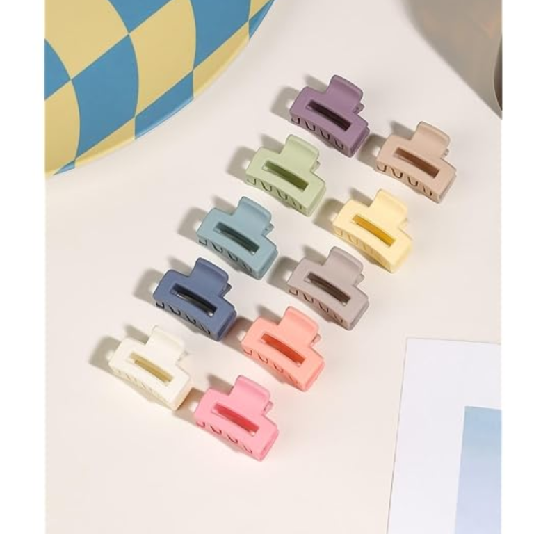 PACOTE MINI PIRANHA PLÁSTICO RETANGULAR 2,5 CM COM 100 UN