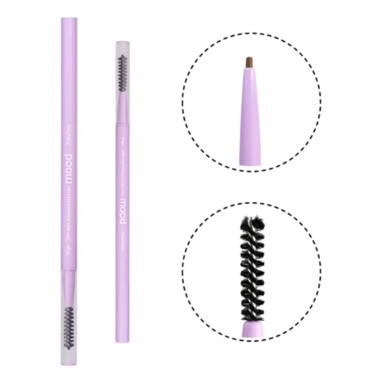 LÁPIS DE SOBRANCELHA 2 EM 1 02 MEDIUM MOOD RUBY ROSE