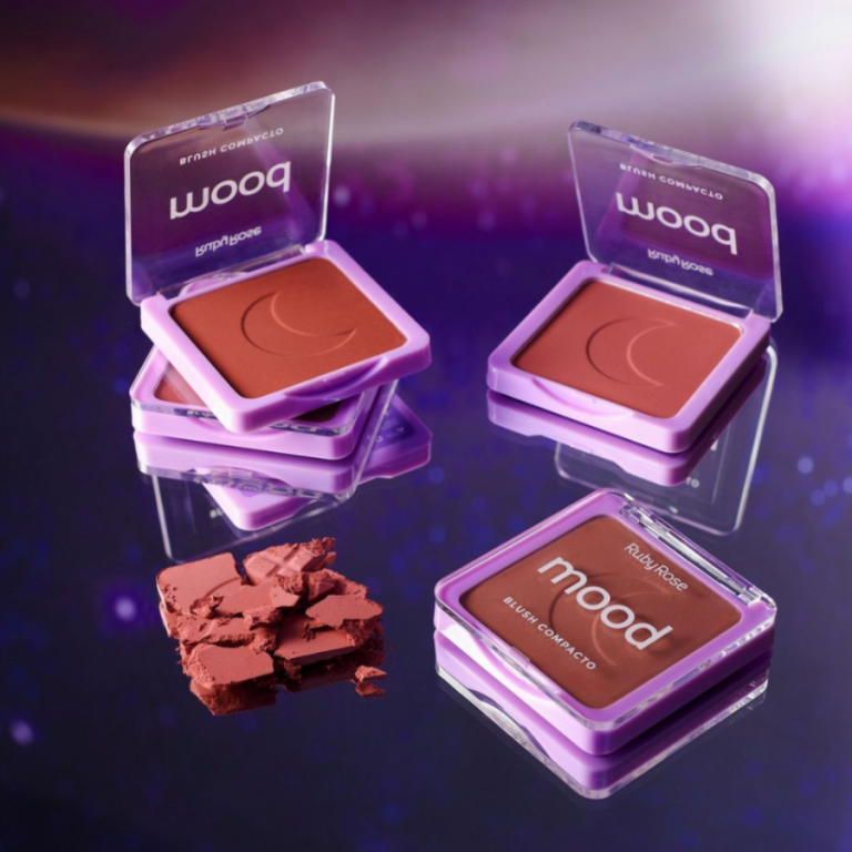 BLUSH COMPACTO MOOD RUBY ROSE 8,8G BOX COM 36UN