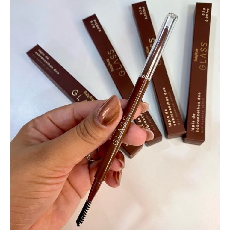 CANETA DELINEADORA LIGHT BROWN GLASS RUBY ROSE 0,6G