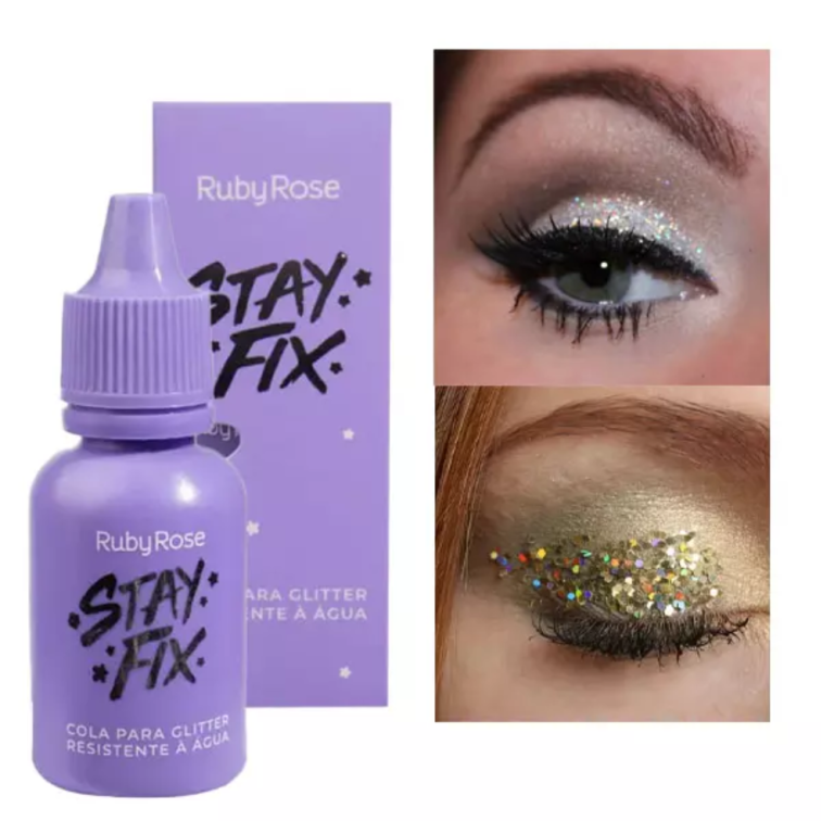 COLA PARA GLITTER STAY FIX 10ML RUBY ROSE