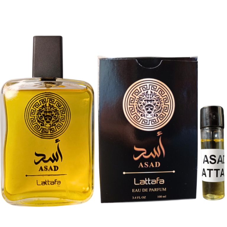 PERFUME INSPIRAÇÃO ASAD LATTAFA EAU DE PARFUM 100 ML + PROVADOR